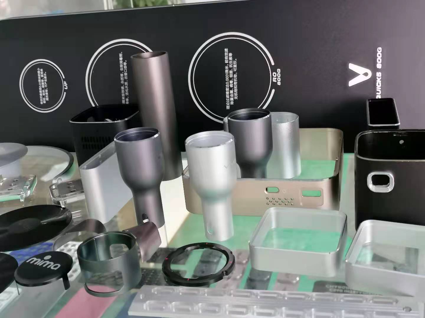 智能手电筒 高光 结构件